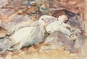 John Singer Sargent Violet Sleeping oil painting reproduction